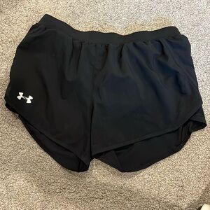 Woman’s UA black shorts